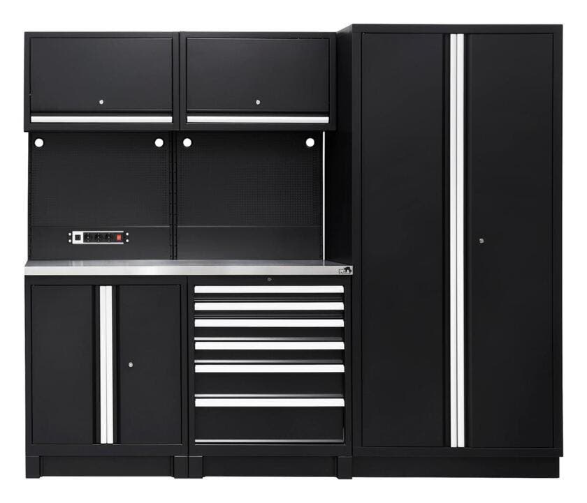 Verkstadsinredning PELA m låd- & skåphurts