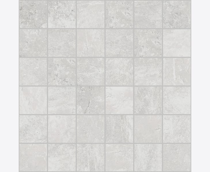 Everest White mosaik 4,8x4,8 ark 30x30