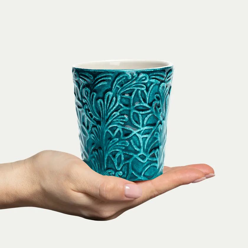 Lace Mugg 30 cl Ocean
