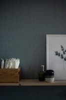 Linne, Blå Enfärgad & Randig