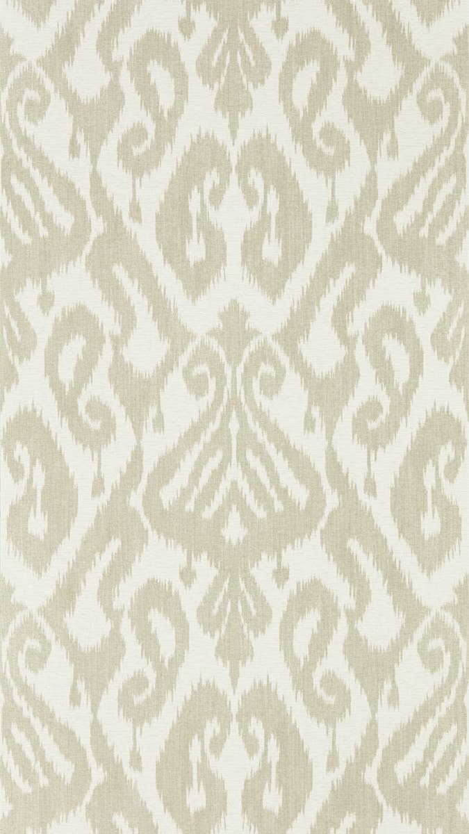 Sanderson - Kasuri Country Linen Caspian Wallpapers