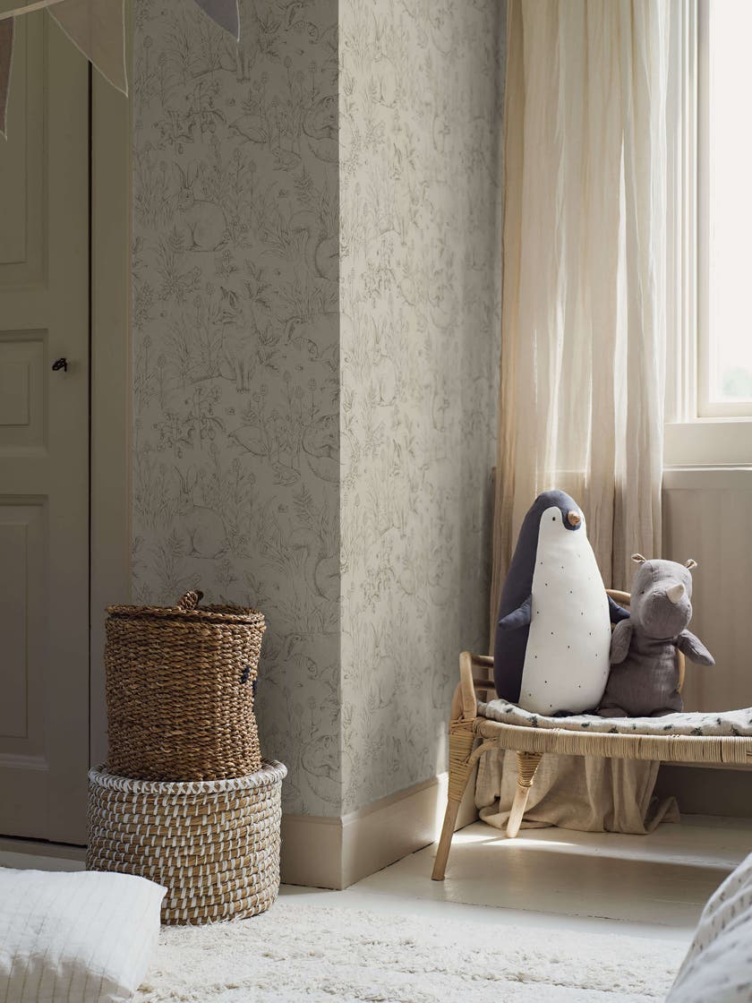 Boråstapeter - Forest Friends Newbie