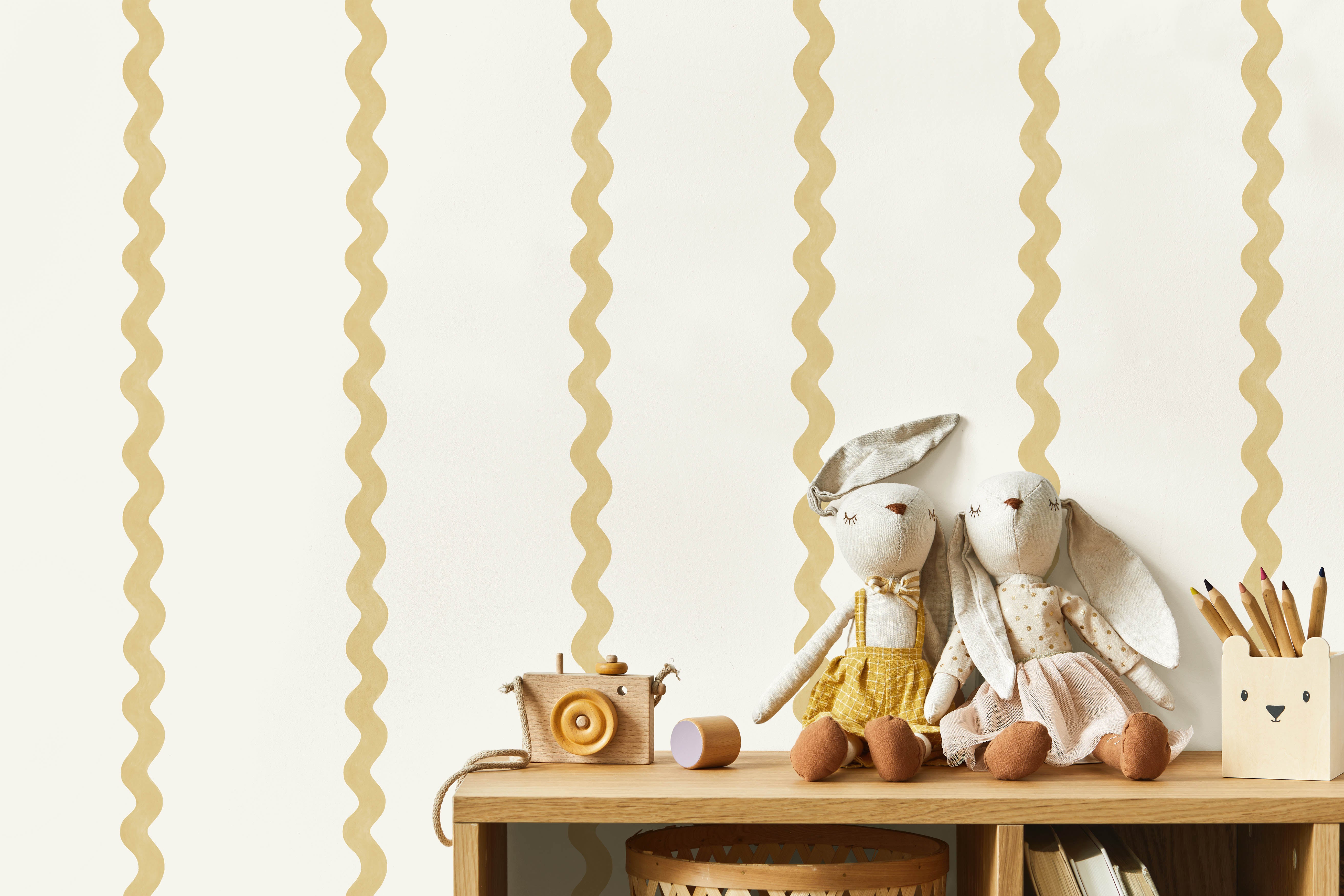 Intrade - Do the Wiggle Stripe Ochre
