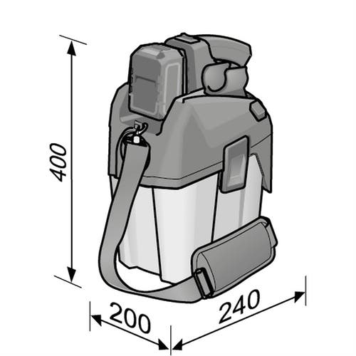 Flex Dammsugare VC6 L-klass MC 18.0 - Ex.Batteri