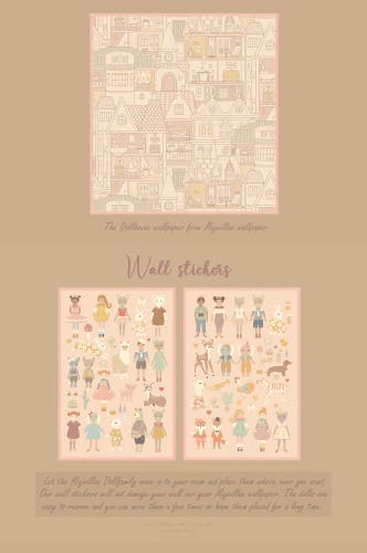 Majvillan - Wallstickers Poetry