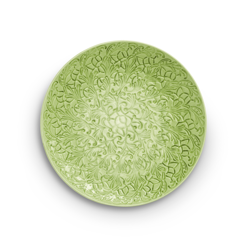 Lace Fat 34 cm Grön
