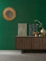 GRASSCLOTH KANOKO GRASSCLOTH EMERALD