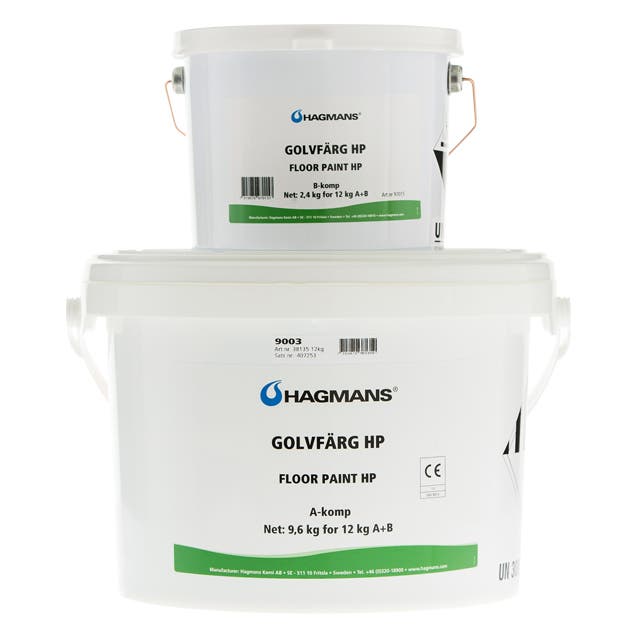 Golvfärg HP 9002 mellangrå