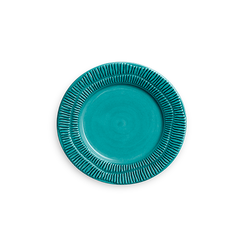 Stripes Tallrik 21 cm Ocean