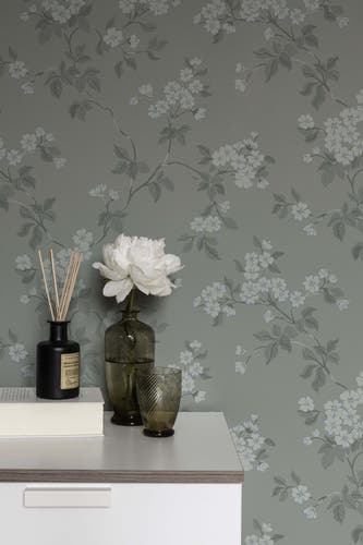 Duro - Karin, Grå Blommor&Blad