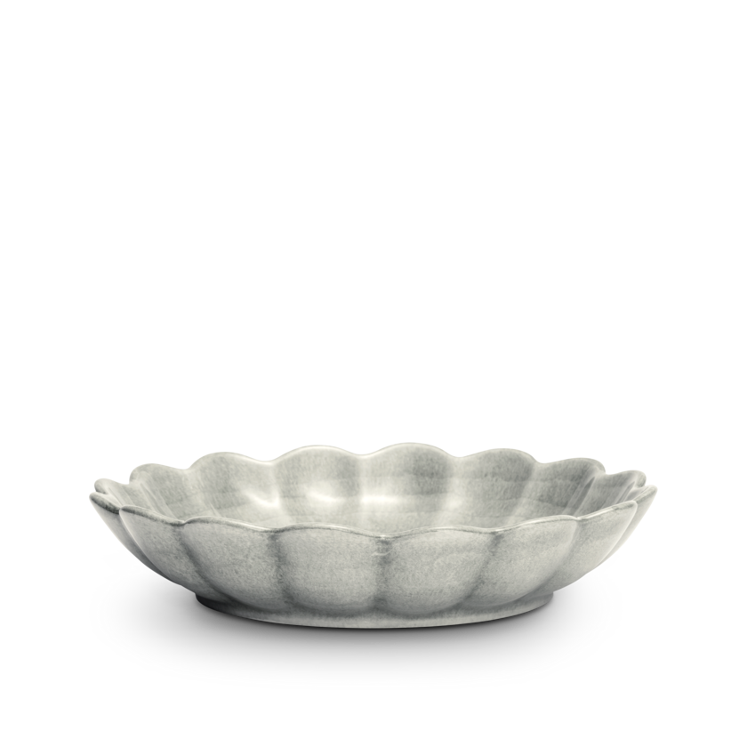 Oyster Skål 24cm Grå