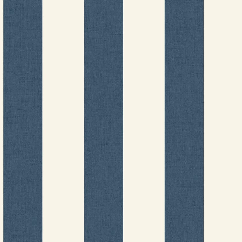 Caselio - Linen Lines Bleu Denim