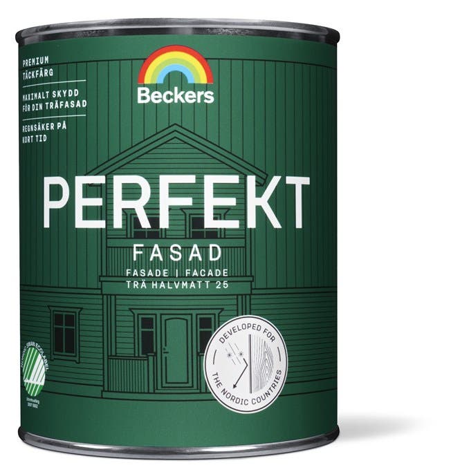 Perfekt Fasad 1 L 192 Faluröd