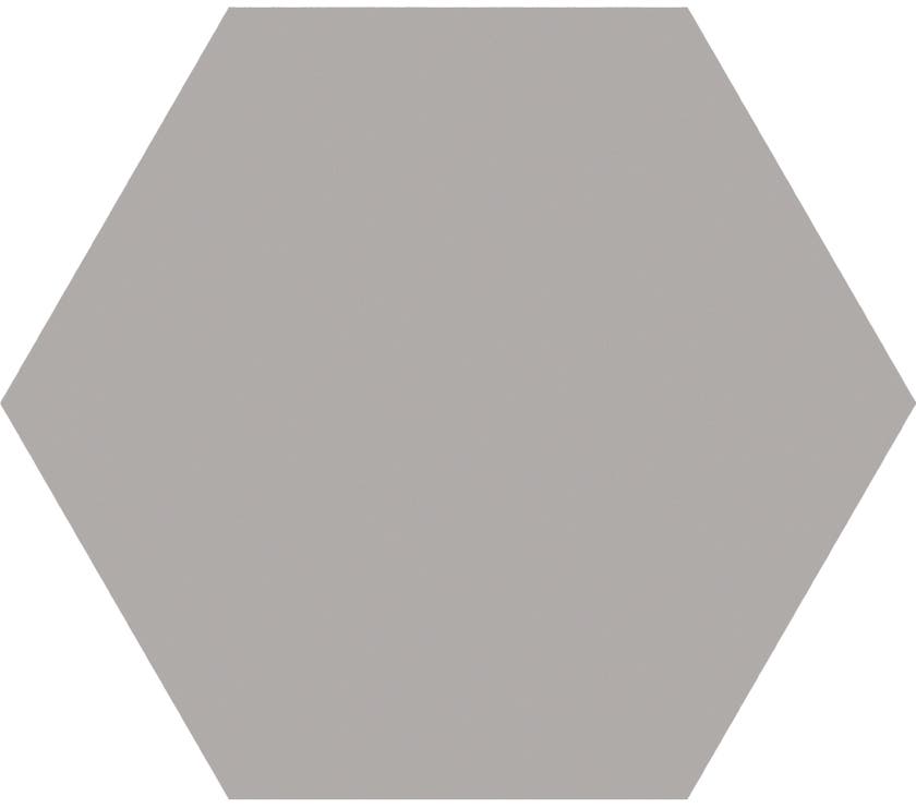 Haze Grå matt hexagon 15x17