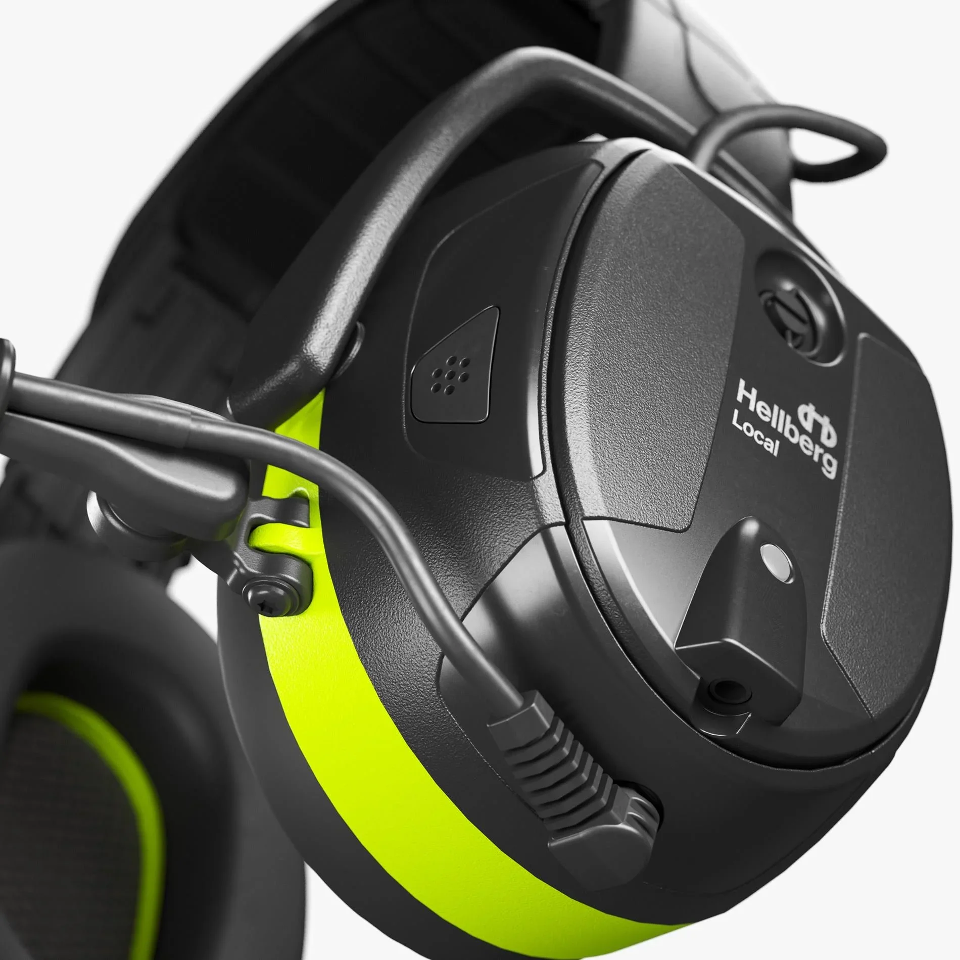 Hörselkåpa Hellberg Local 446 - Hjälmmonterad