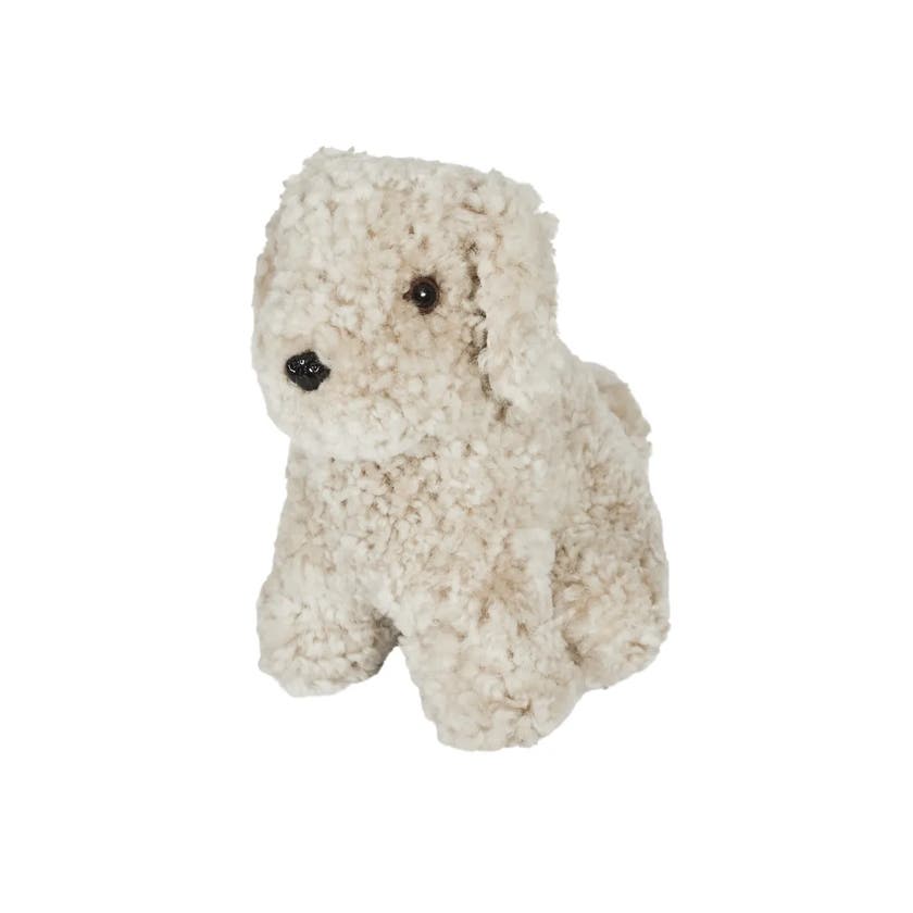 Curly Mini Mjukdjur Lammskinn