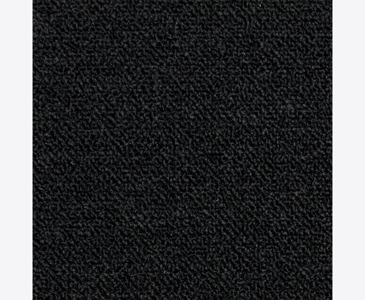 Compact Solid Svart Golvabia Textilgolv