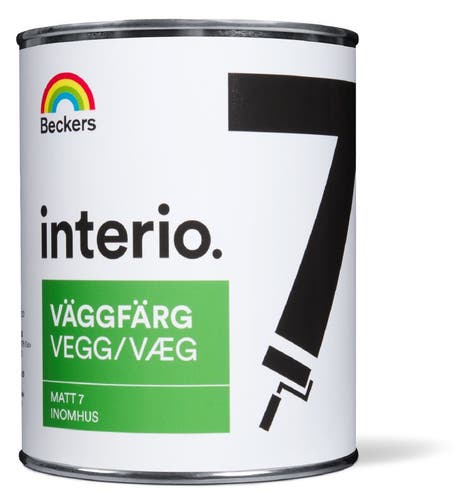 Väggfärg Interio 7 - 1L - Vit