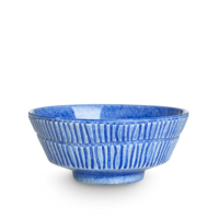 Stripes Skål 15 cm Ljusblå