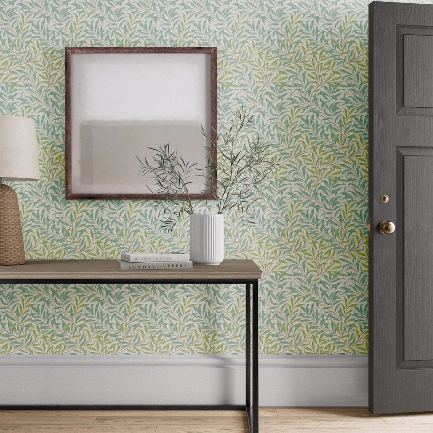 Morris & Co - Willow Boughs Willow/Seag Simply Morris Wallpapers