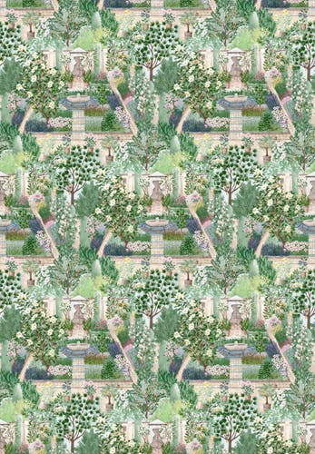 Sanderson - Carpet Garden Sanctuary