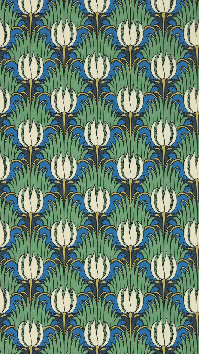 Morris & Co - Tulip & Bird Goblin Green Bedford Park Wallpapers