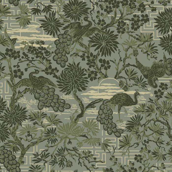 Duro - Brunnsgatan Grön Gammalsvenska Papper