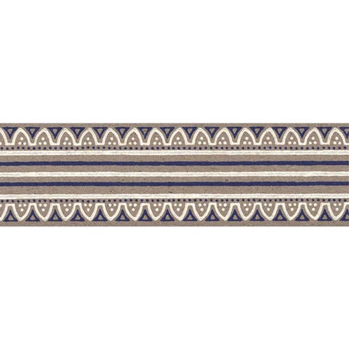 Lim & Handtryck - Svedjan - Kvist/Blå B18-40