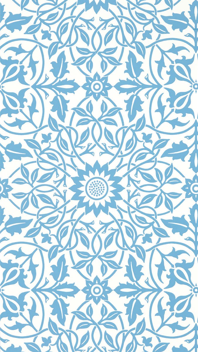 Morris & Co - St James Ceiling China Bl Simply Morris Wallpapers