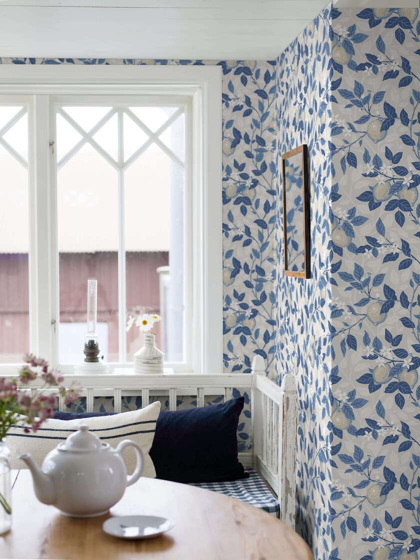 Citronträd - Blue & White