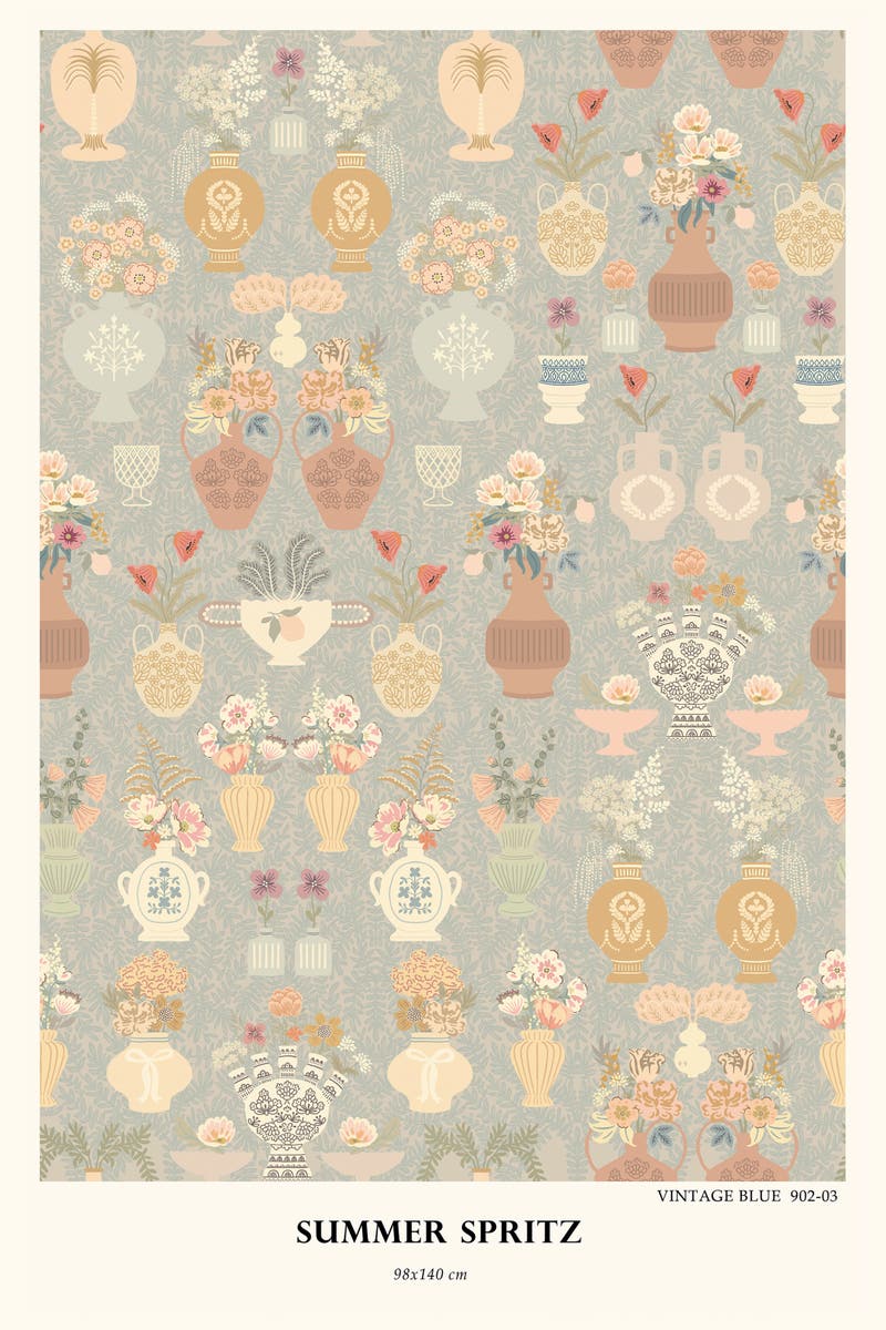 Majvillan - Summer spritz Vintage blue