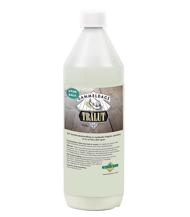 Gammeldags Trälut utan kalk 1L