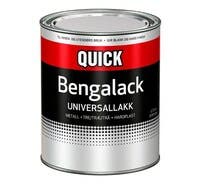 Bengalack Universallack Quick Matt 0,68 L Svart