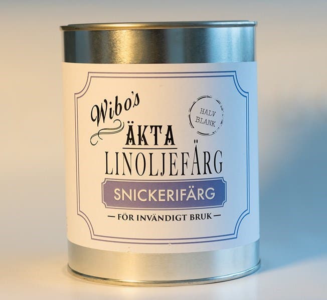 Linoljefärg Snickerifärg Inomhus 1 L Valfri Kulör
