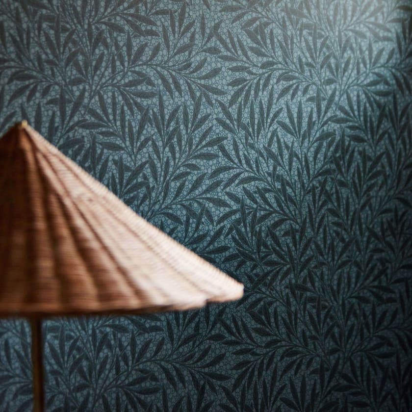 Morris & Co - Emerys Willow Emery Blue Emery Walkers House Wall
