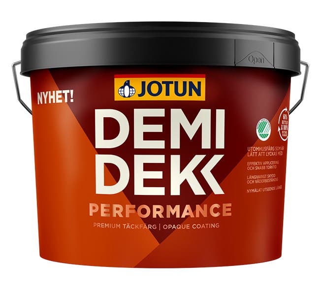 Demidekk Perfomance 2,7 L Vit