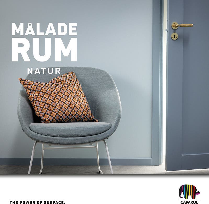Målade Rum Natur