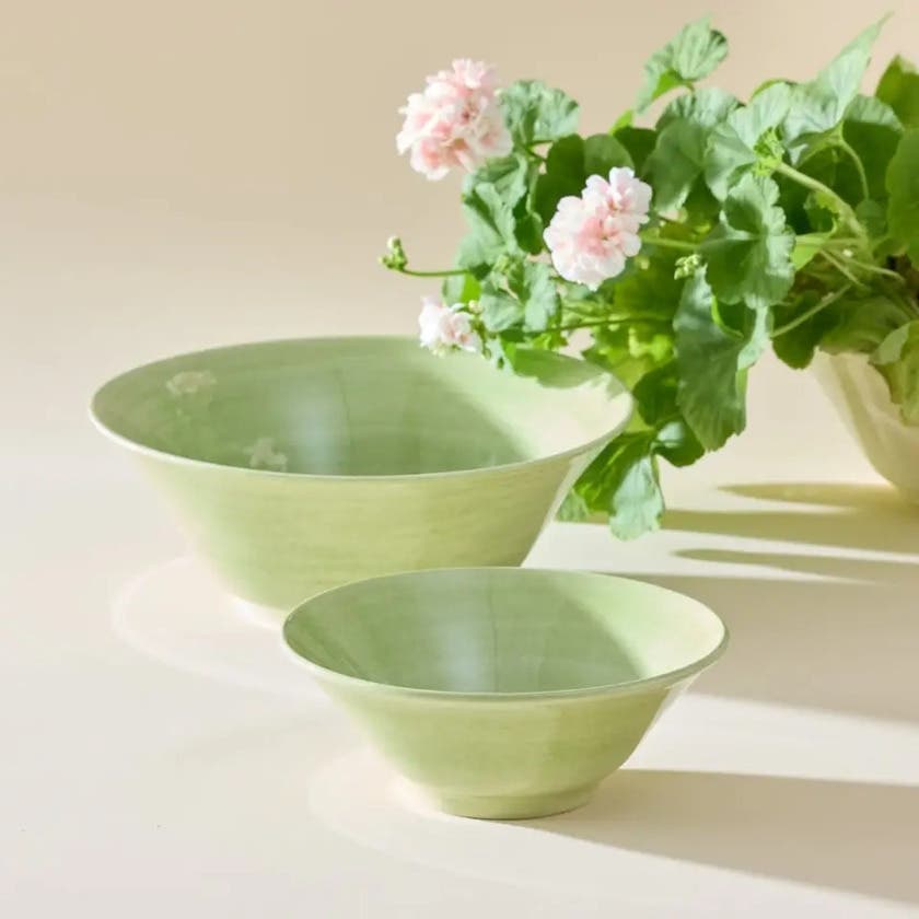 Basic Skål 19cm Grön