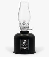 Fotogenlampa Svart/Silver