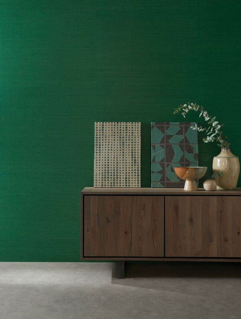 GRASSCLOTH KANOKO GRASSCLOTH EMERALD