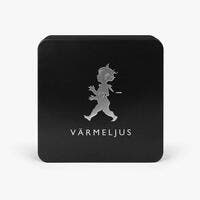 Värmeljuslåda Mattsvart/Silver