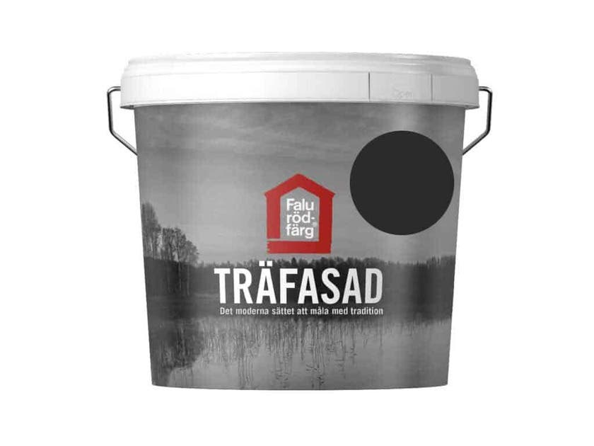 Falu Rödfärg Träfasad Svart 10L