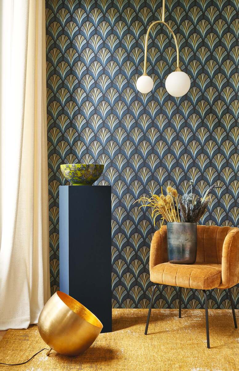 FOLIES ST JAMES BLEU ORAG ANNEES FOLLES