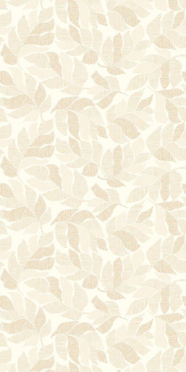 Casamance Lontara Blanc/Doré