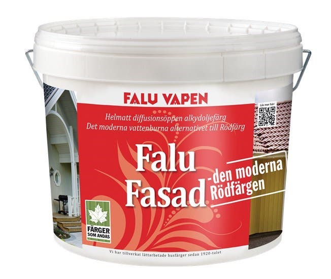 Falu Vapen Fasadfärg Faluröd 10L