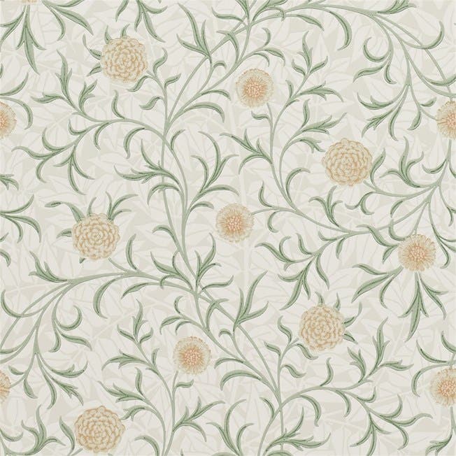 Morris & Co - Scroll Thyme/Pear Morris 160th Anniversary