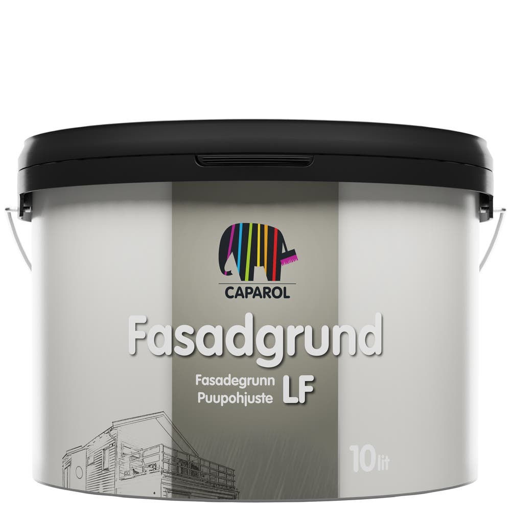 Fasadgrund LF 9,5 L Vit-Bas