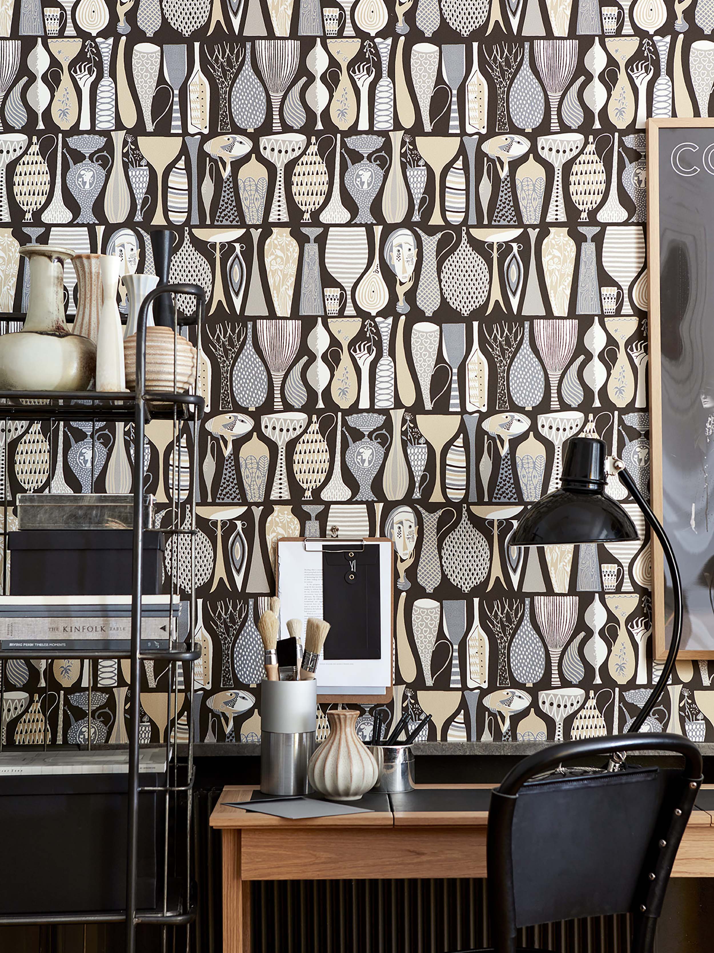 Boråstapeter - Stig Lindberg Pottery