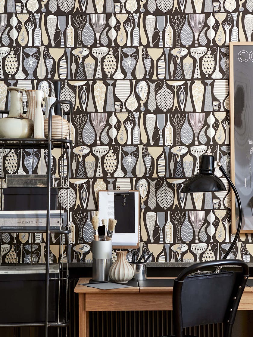 Boråstapeter - Stig Lindberg Pottery