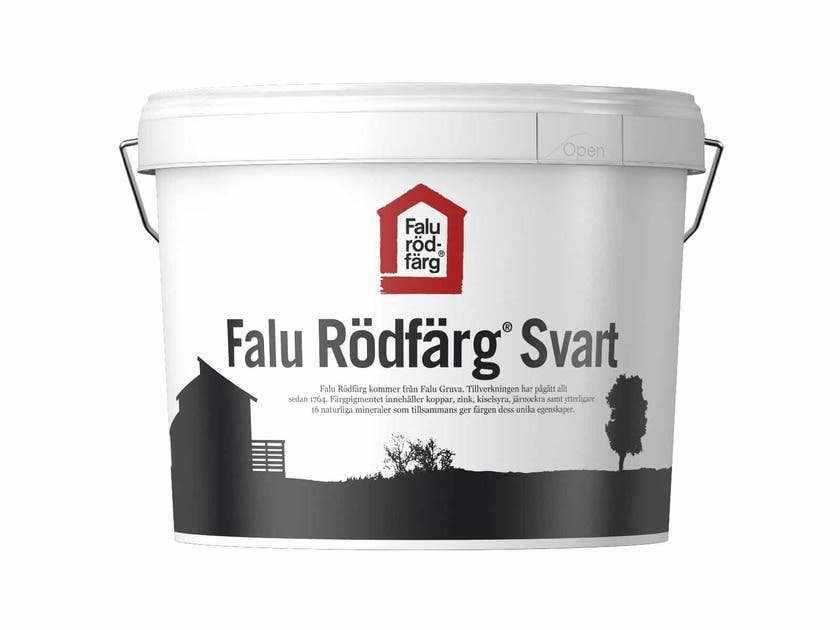 Falu Rödfärg Original Svart 10L